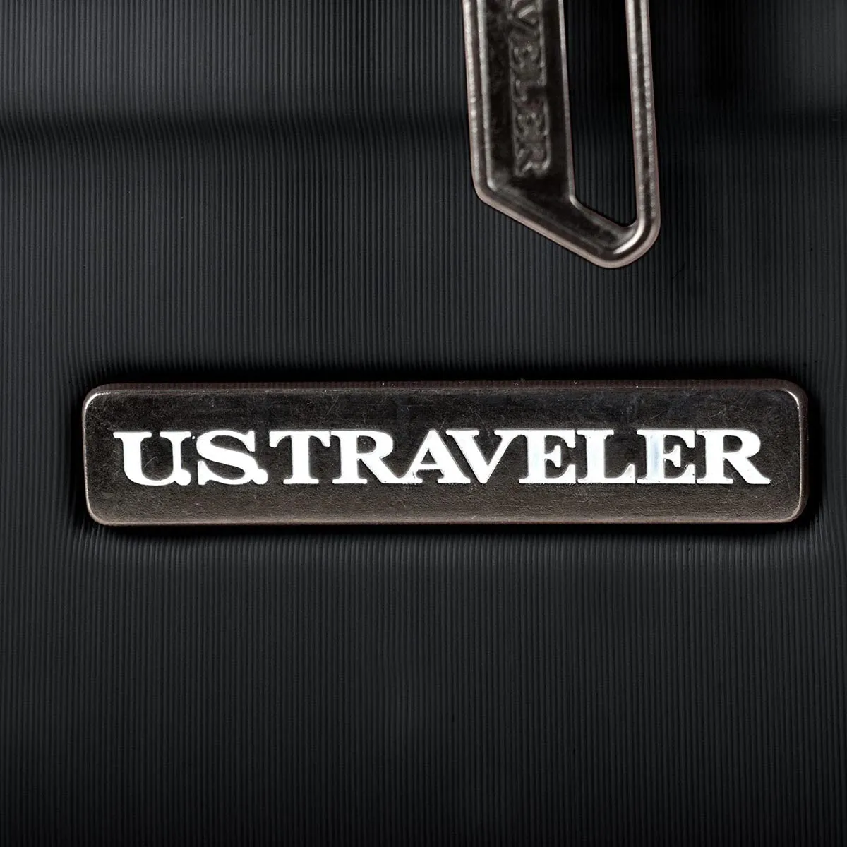 U.S. Traveler Boren Hardside Spinner Luggage With Aluminum Handle, 2-Piece Set