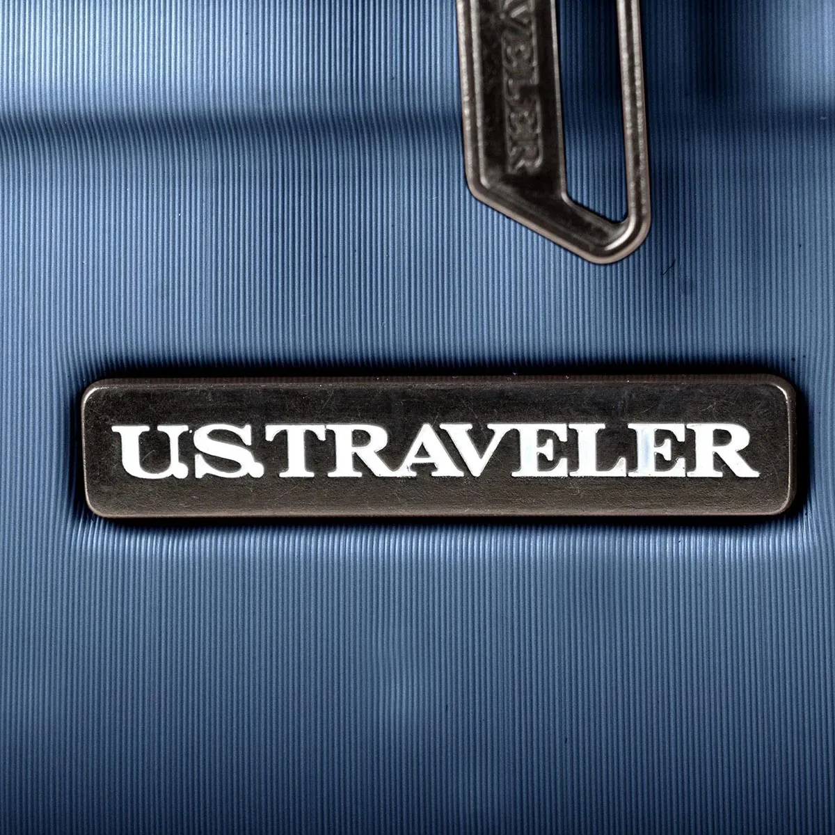 U.S. Traveler Boren Hardside Spinner Luggage With Aluminum Handle, 2-Piece Set