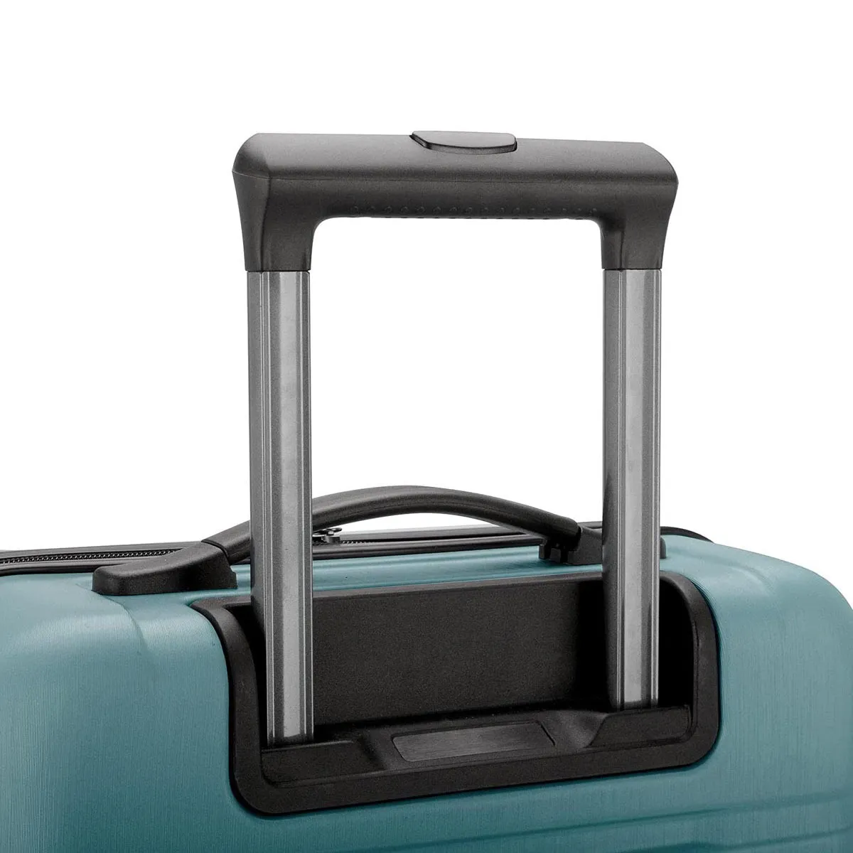 U.S. Traveler Boren Hardside Spinner Luggage With Aluminum Handle, 2-Piece Set