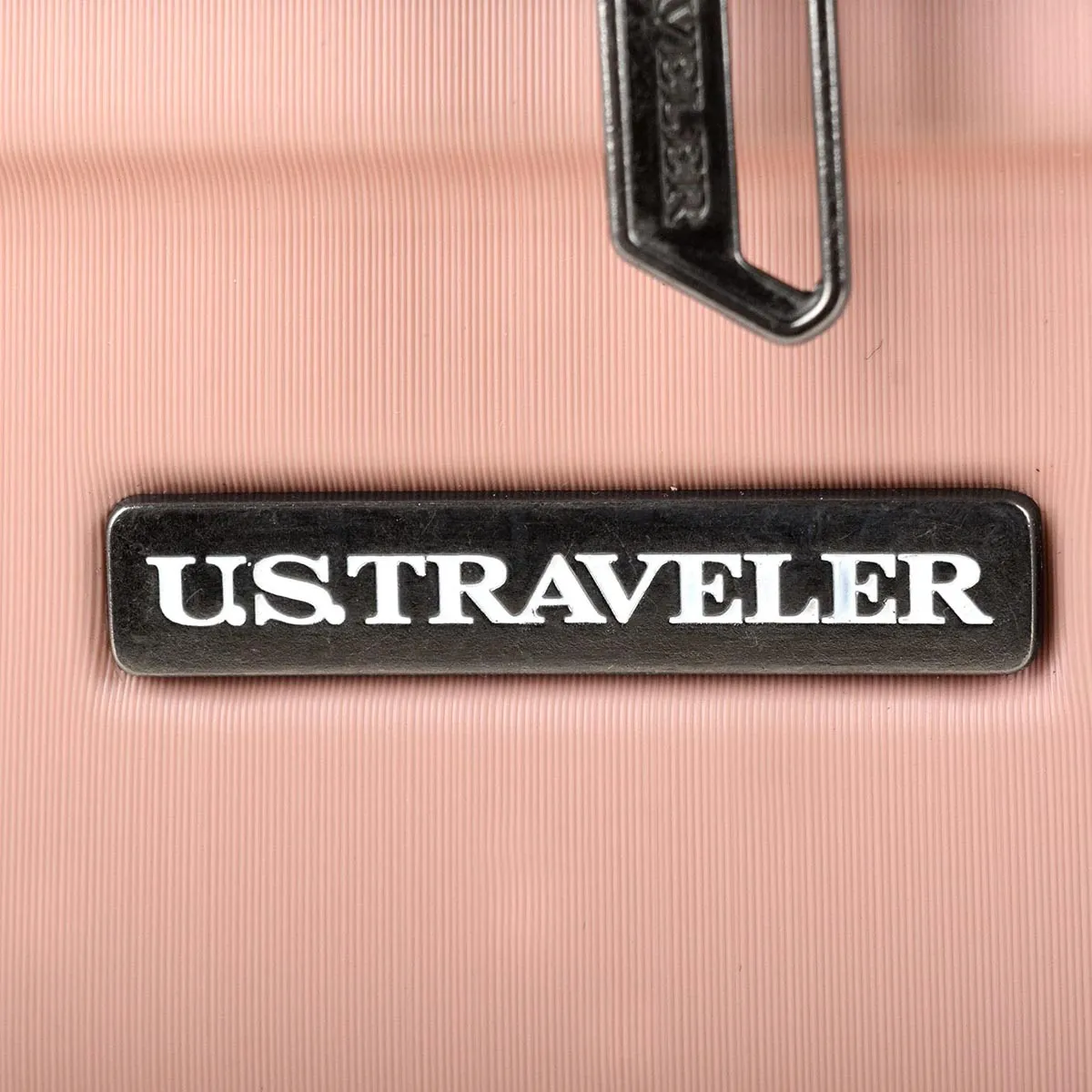 U.S. Traveler Boren Hardside Spinner Luggage With Aluminum Handle, 2-Piece Set