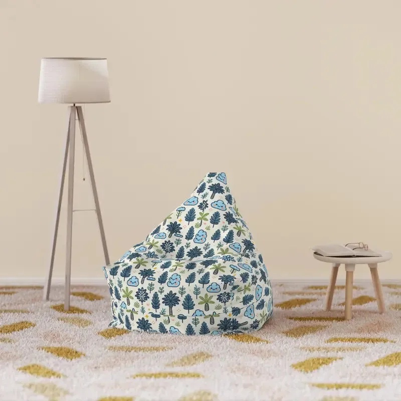 Vibrant Nature Pattern Bean Bags Cover