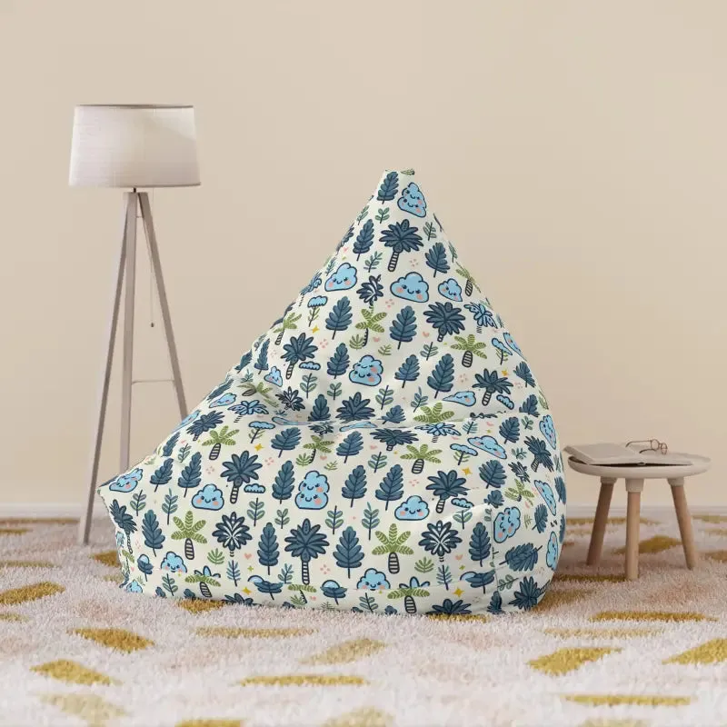 Vibrant Nature Pattern Bean Bags Cover