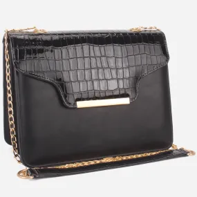 Womens "FERRA" Textured Suede Handbag
