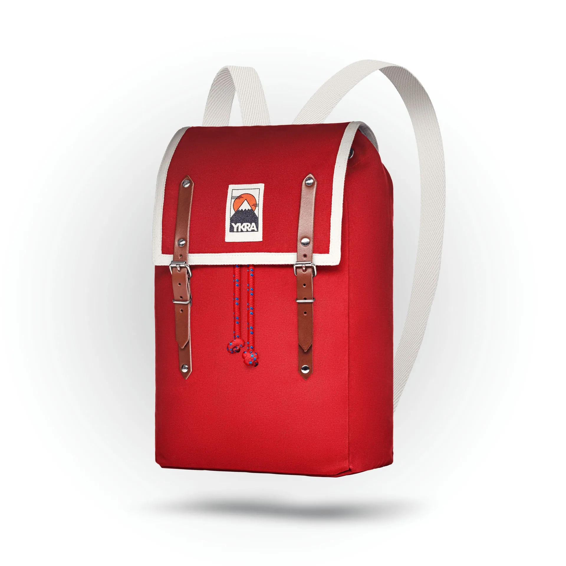YKRA Matra Mini Cotton Strap Backpack Red