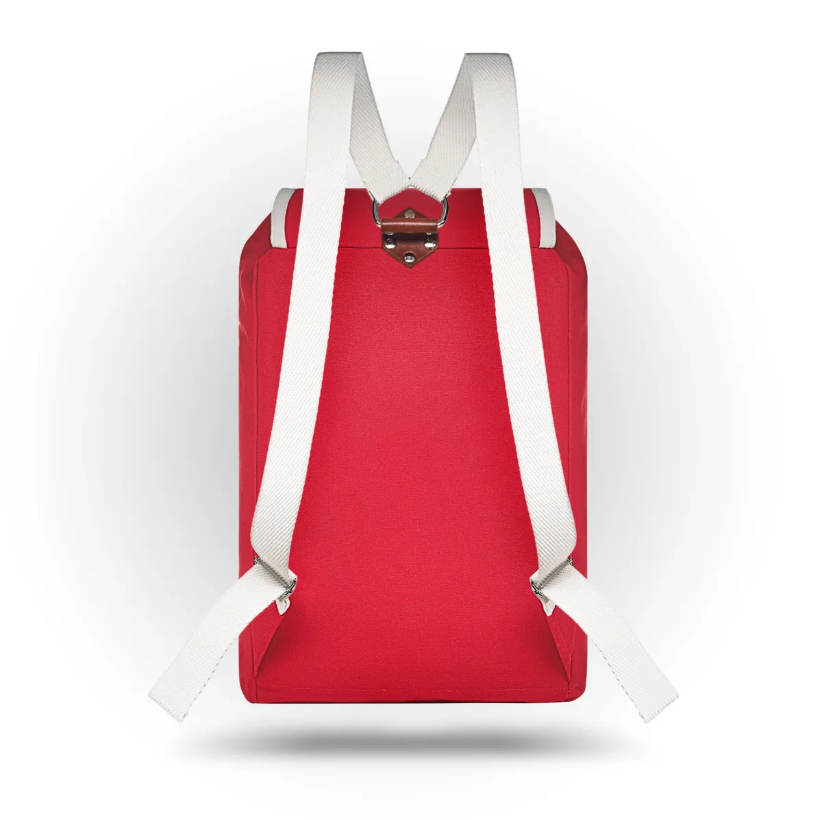 YKRA Matra Mini Cotton Strap Backpack Red