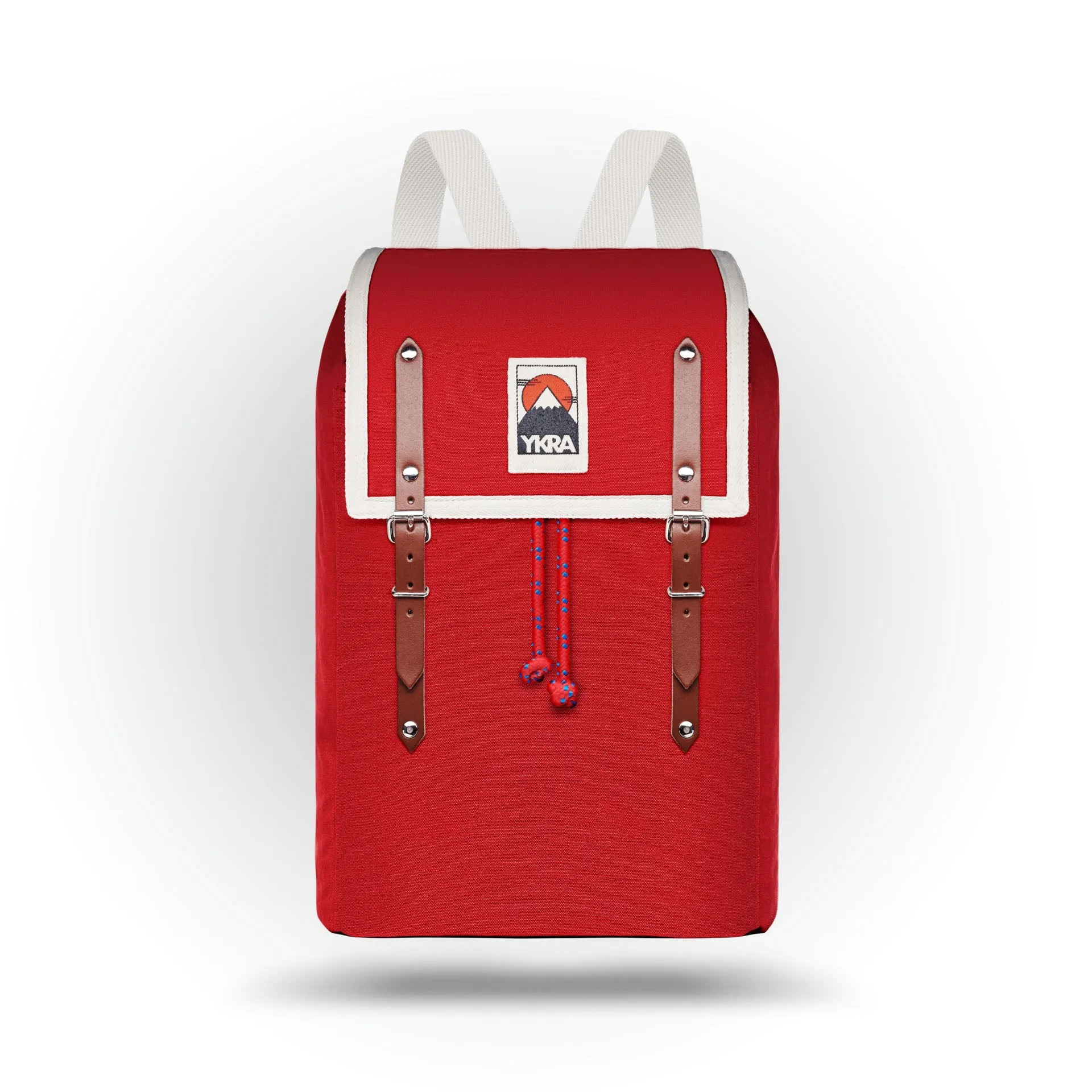 YKRA Matra Mini Cotton Strap Backpack Red